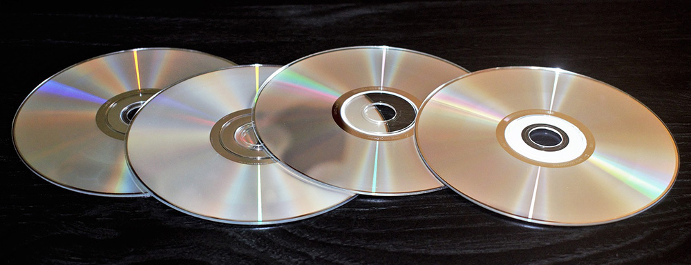 CD And DVD discs